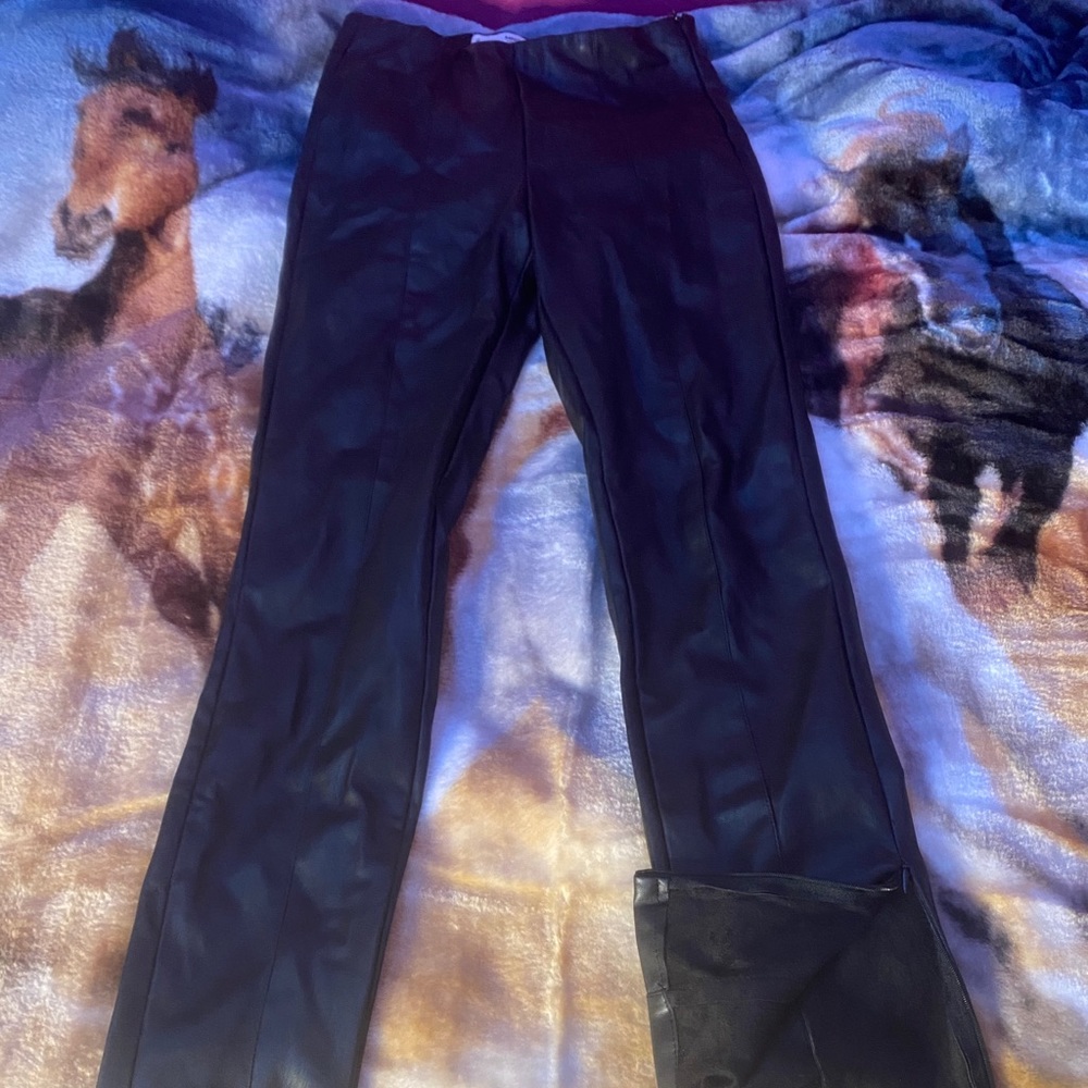 Leather pants
